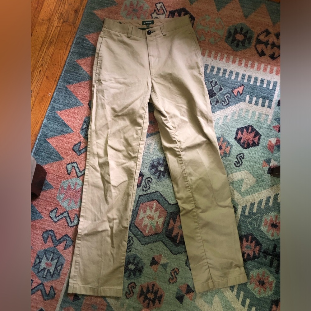 Orvis Tan Khaki Hunting Pants